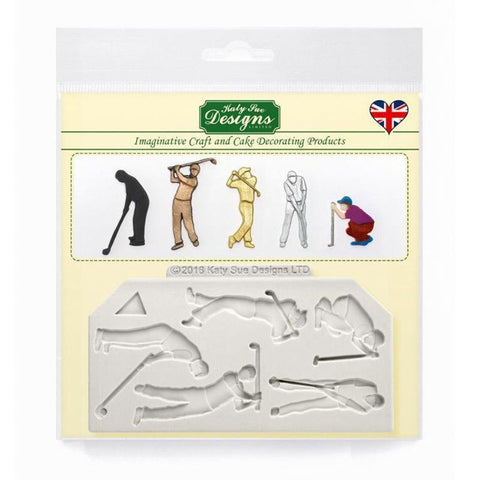 GOLF SILHOUETTES SILICONE MOULD CE0057 (#102859)