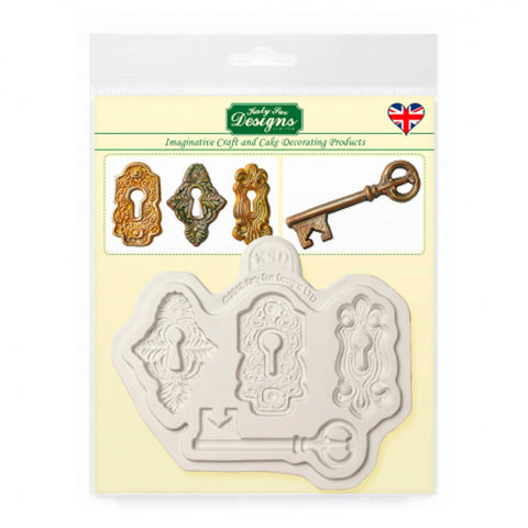 LOCKS & KEY SILICONE MOULD CE0084 (#102862)