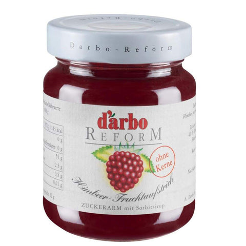 DIABETIC REFORM RASPBERRY PRESERVE JAM 330G (#102894)