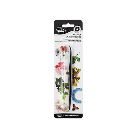 MODELLIN TOOL 4 DRESDEN & VEINING 14CM (#102937)