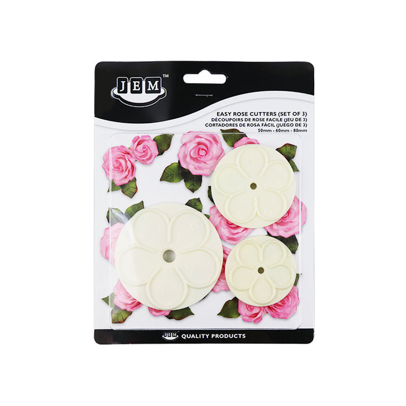 EASY ROSE CUTTER SET OF 3PC (