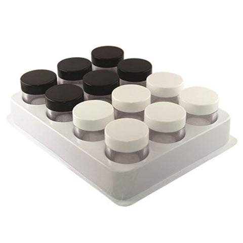 ESSENTIAL STORAGE POT SET OF 12PC (#102946)