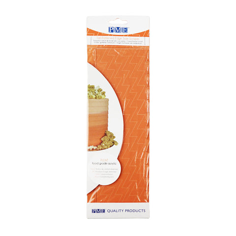 PLEAT PATTERNED EDGE SIDE SCRAPER 10 INCH (#102976)