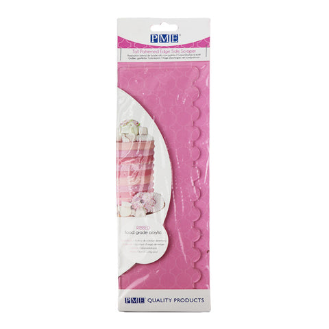 RIBBED PATTERNED EDGE SIDE SCRAPER 10" (#102978)