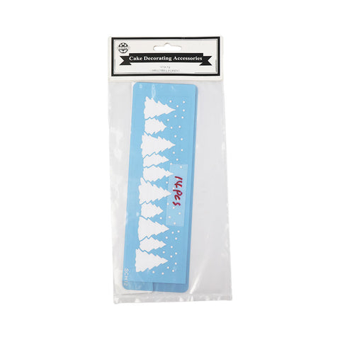 XMAS FOREST STENCIL 187X46MM (#102980)