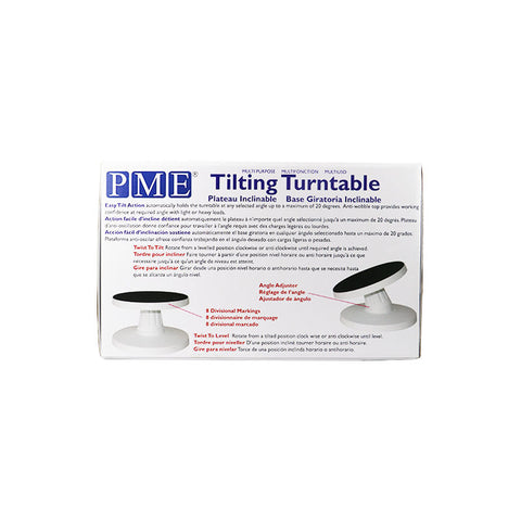 TILTING TURNTABLE 140X230MM (#102991)