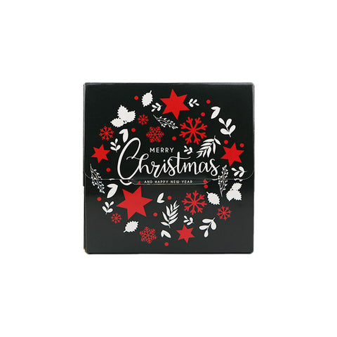 DARKGREEN LOG CAKE BOX 10X6X6" (#103016)