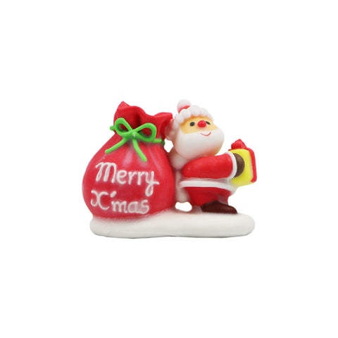 DECOR ICING SANTA SMALL 3.6X4.2CM 1309 (#103026)