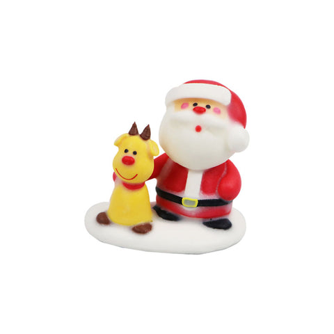 DECOR ICING SANTA LARGE 5.5X5.8CM 1717 (#103068)
