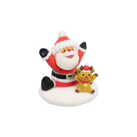 DECOR ICING SANTA LARGE 5.6X6.1CM 1514 (#103071)