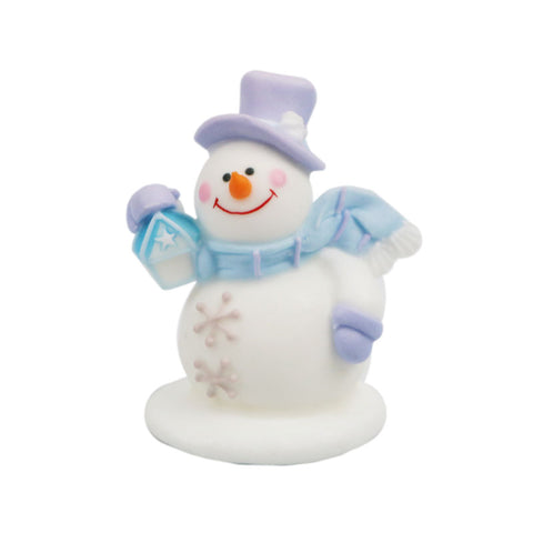 DECOR ICING SNOWMAN MEDIUM 6.3X5.5CM 1014 (#103100)