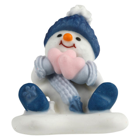 DECOR ICING SNOWMAN MEDIUM 5.3X4.5CM 717 (#103107)