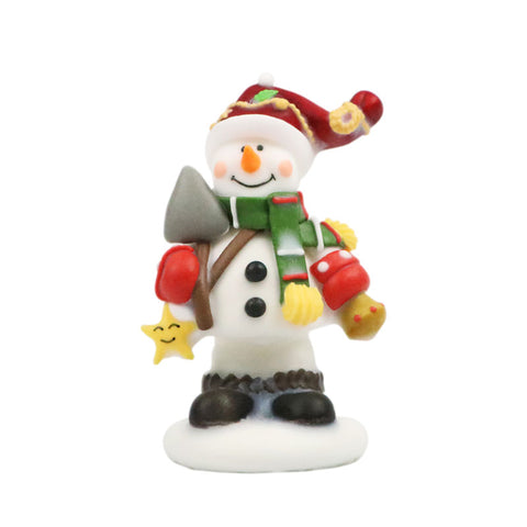 DECOR ICING SNOWMAN MEDIUM 7X4.4CM 820 (#103112)