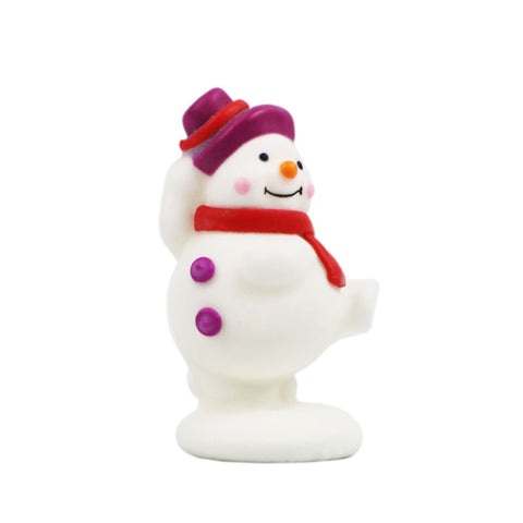 DECOR ICING SNOWMAN MEDIUM 6.5X3.9CM 1520 (#103113)