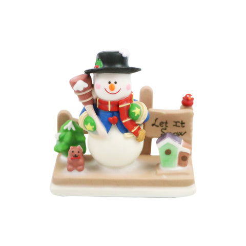DECOR ICING SNOWMAN LARGE 7.7X8CM 818 (#103121)