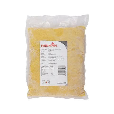 FROZEN DURIAN PULP BLACKTHORN D200 1KG (#103168)