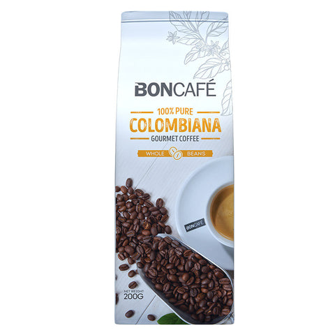 COLOMBIANA COFFEE BEANS 200G (#103173)