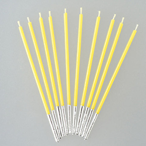 SLIM CANDLE (LEMON YELLOW) 10PC (#103219)