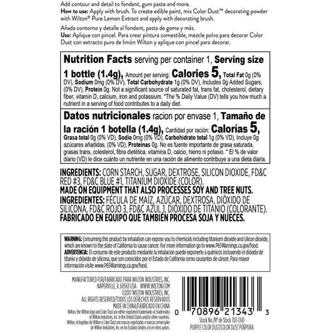 PURPLE COLOUR DUST 703-1343 0.05OZ (#103360)