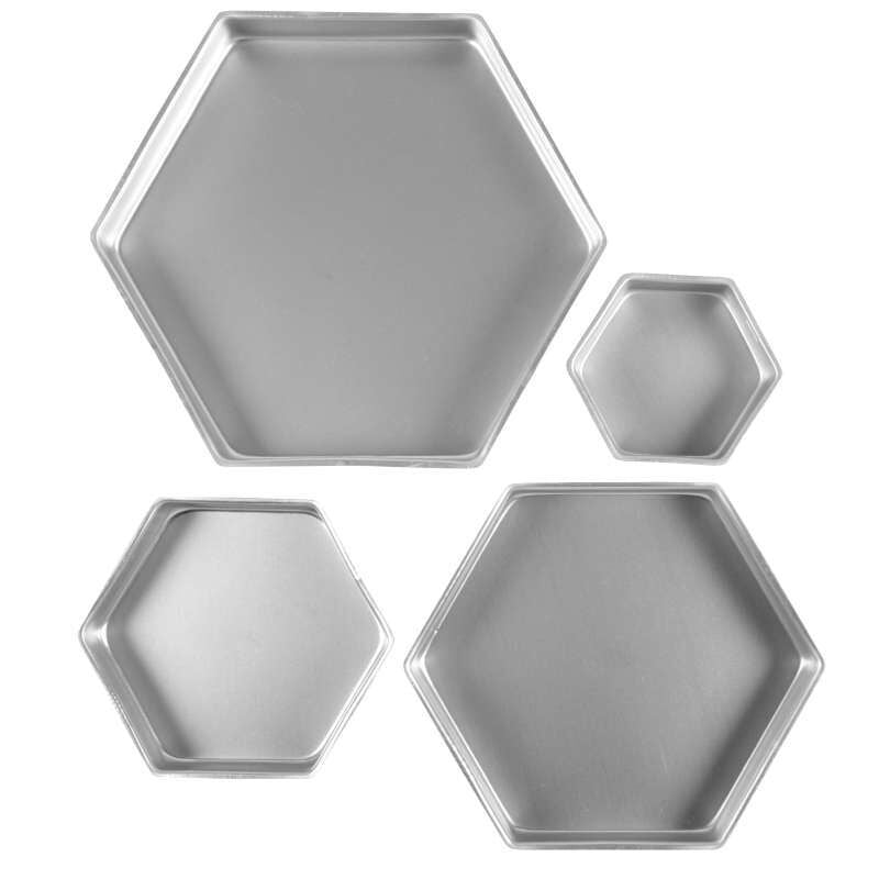 4PC HEXAGON PAN SET 6 9 12 15" 2105-3572 (