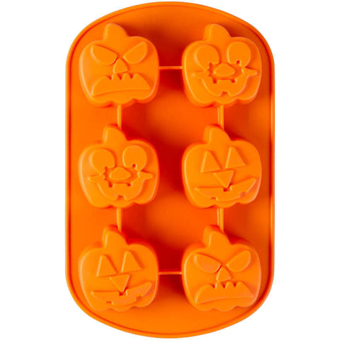 SILICONE MOULD JACK-O-LANTERN 6CAV 2105-4939 (#103432)