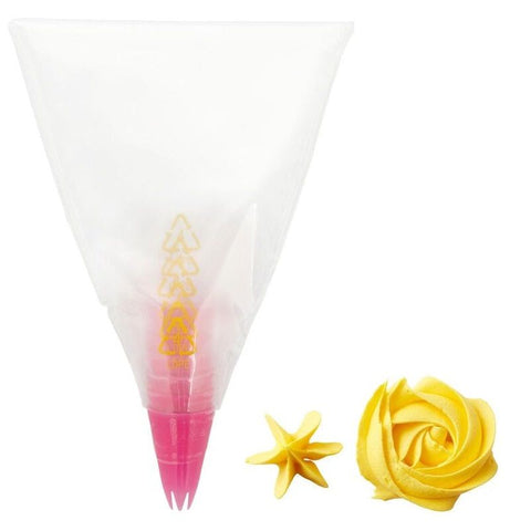 DISPOSABLE PIPING BAG W TIP 6SET 2104-6882 (#103434)