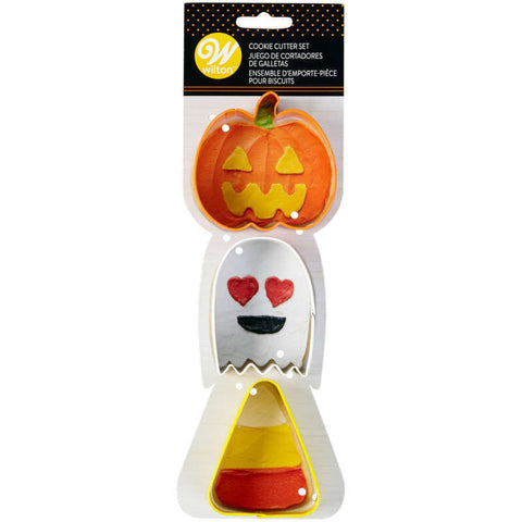 METAL PUMPKIN GHOST CUTTER 2308-7566 3PC (#103435)