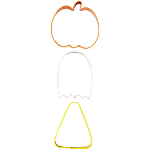 METAL PUMPKIN GHOST CUTTER 2308-7566 3PC (#103435)