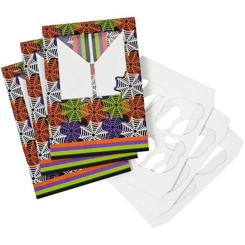 4CAV CUPCAKE BOX HALLOWEEN WEB 3PC (#103440)