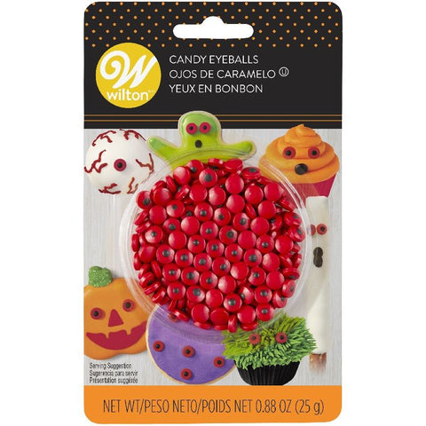 RED MINI CANDY EYEBALL 708-0-0048 (#103441)