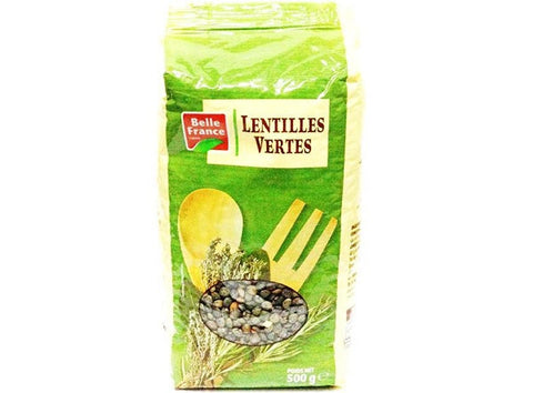 GREEN LENTILS 500G (#117634)