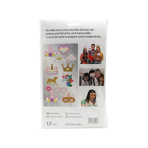 PHOTO PROPS UNICORN SET (#103525)