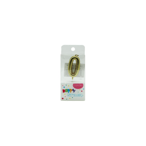 CANDLE GOLD 0 (#103526)