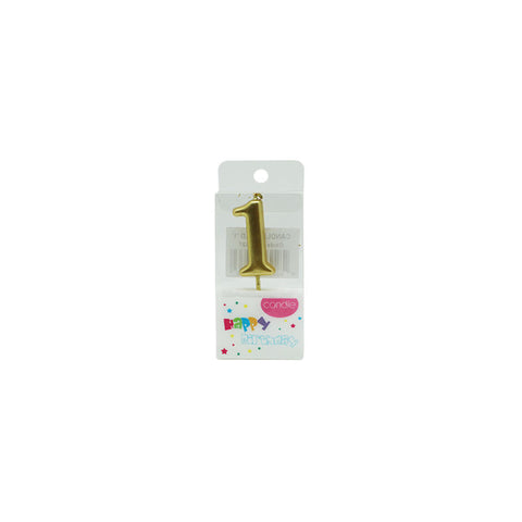 CANDLE GOLD 1 (#103527)