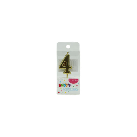 CANDLE GOLD 4 (#103530)