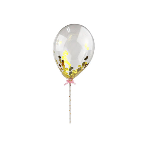 BALLOON GOLD DECOR INSERT (#103572)