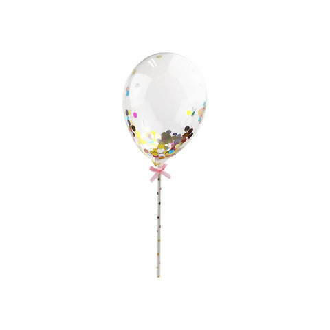BALLOON ROSE GOLD DECOR INSERT (#103574)