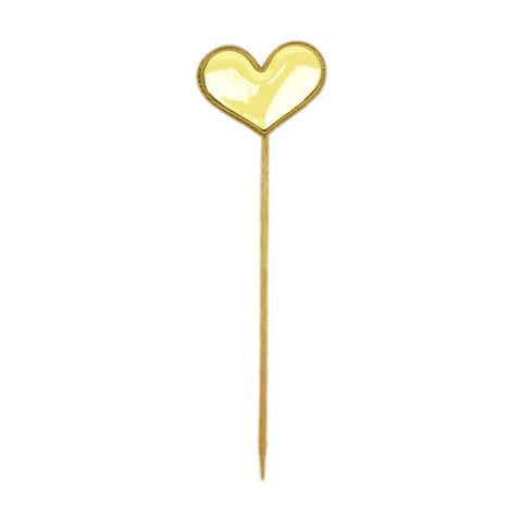 LOVE GOLD DECOR INSERT 5PC (#103578)