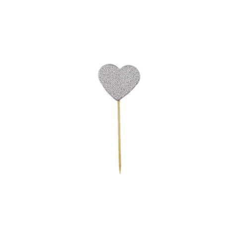 LOVE SILVER SHORT DECOR INSERT 10PC (#103586)