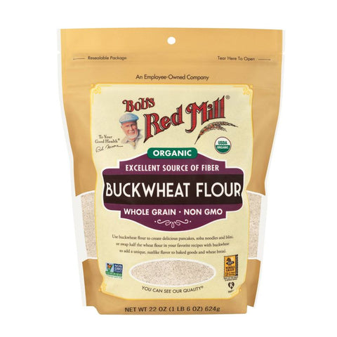 BUCKWHEAT FLOUR ORG 22OZ (#103640)