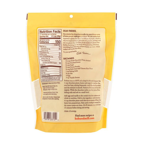 BROWN RICE FLOUR 24OZ (#103644)