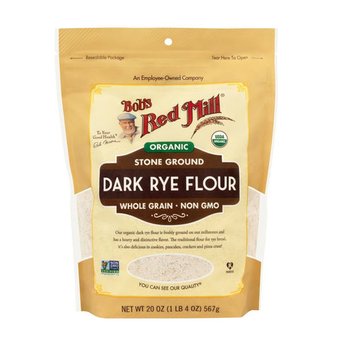 DARK RYE FLOUR ORG 20OZ (#103645)