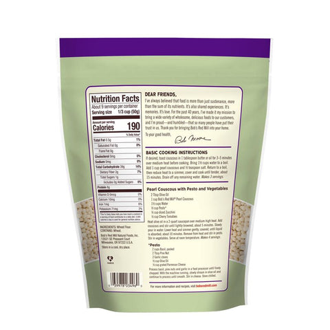PEARL COUSCOUS NATURAL 16OZ (#103648)