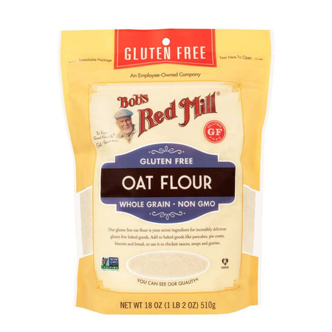 GF WHOLE GRAIN OAT FLOUR 18OZ (#103649)