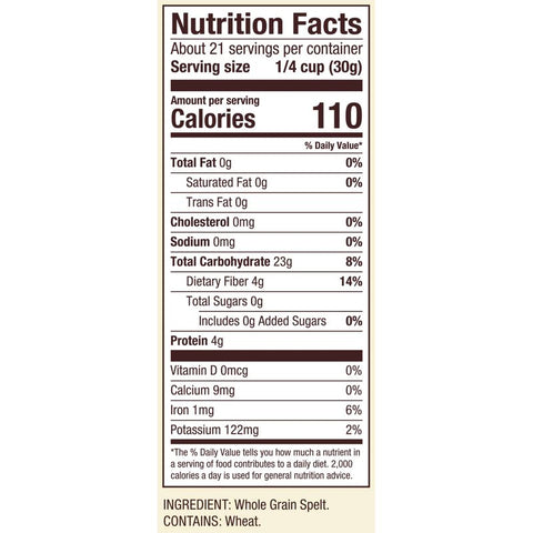 SPELT FLOUR /BOB'S R M 22OZ (#103650)