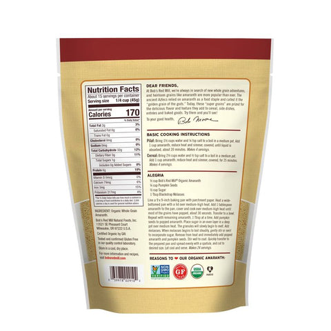 AMARANTH GRAIN ORG/BOB'S R M 24OZ (#103652)