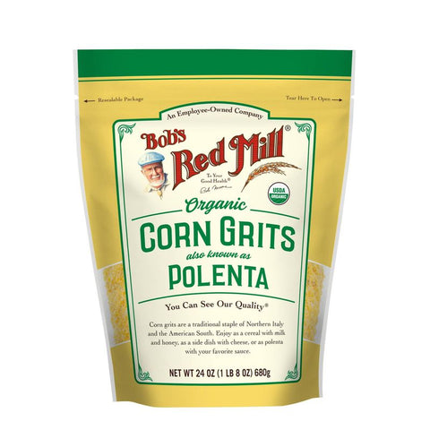 CORN GRITS/POLENTA ORG 24OZ (#103654)