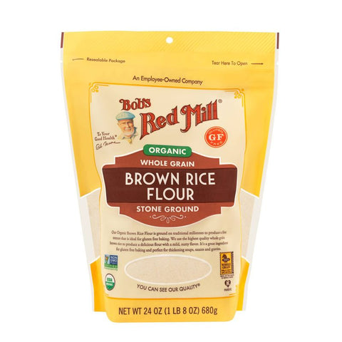 BROWN RICE FLOUR ORG/BOB'S R M 24OZ (#103655)