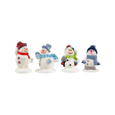 DECOR ICING SNOWMAN SET 3 (#103698)