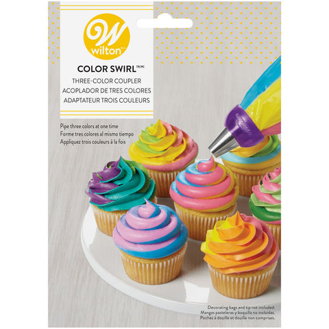 3 COLOR SWIRL DECOR KIT 9PC SET 03-3138 (#103721)